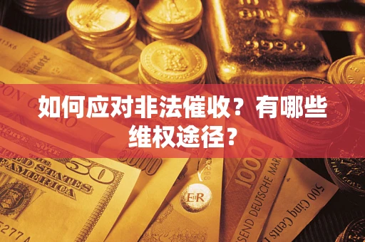北京如何应对非法催收？有哪些维权途径？