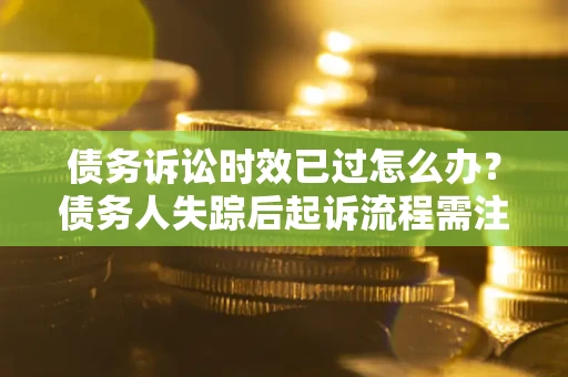 北京债务诉讼时效已过怎么办？债务人失踪后起诉流程需注意什么？