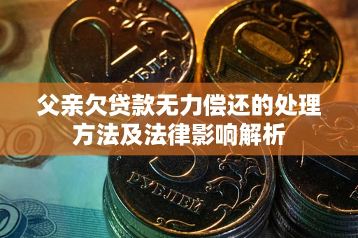 北京父亲欠贷款无力偿还的处理方法及法律影响解析