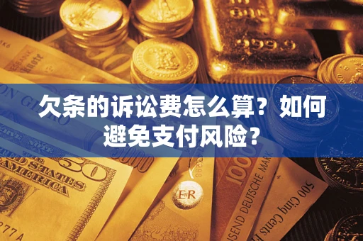 北京欠条的诉讼费怎么算？如何避免支付风险？