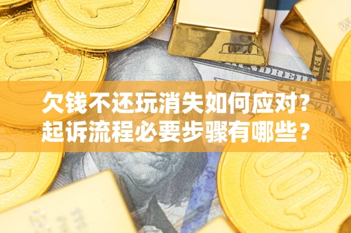 北京欠钱不还玩消失如何应对？起诉流程必要步骤有哪些？